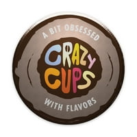 Crazy Cups Aromatized Coffee single Serve šoljice za Keurig K šoljice 2. Pivare, Grofe