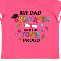 Inktastic moj tata diplomirao I ja sam Super ponosan poklon dječak ili dijete djevojka T-Shirt