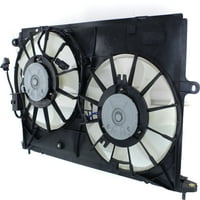 Zamjenska sklop ventilatora za hlađenje kompatibilna sa 2009 - Toyota Corolla 2009- Matrija radijatora