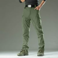 Muške hlače Terrogo pantalone Radni nosite borbene sigurnosne teretni džep pune hlače