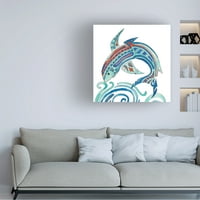 Alicia Ludwig 'Undersea Luau II' Canvas Art