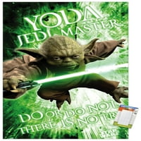 Star Wars: Saga - Yoda zidni poster, 14.725 22.375