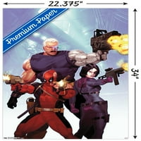 Marvel Comics - Deadpool i Domino zidni poster, 22.375 34