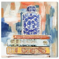 Wynwood Studio World and Countries Wall Art Canvas Prints 'Julianne Taylor - Vintage Collection Books