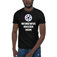 Tri ikona Wonewoc Soccer mama kratka pamučna majica kratkih rukava od nedefiniranih poklona