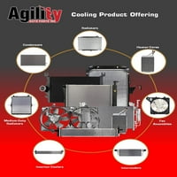 Agility Auto dijelovi A c kondenzator za Chevrolet, GMC specifični modeli