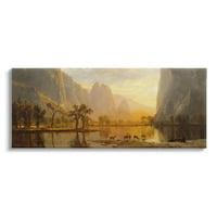 Stupell Industries dolina slikarstva Yosemite Albert Bierstadt Galerija slika umotano platno print zidna