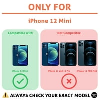 Talozna tanka kućišta telefona Kompatibilan je za Apple iPhone Mini, Polka Dot Print, Lagana, fleksibilna, meka, SAD