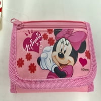 Disney Minnie Mouse Tri-preklopi dječji novčanik u ružičastoj boji