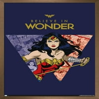 Wonder Woman - Vjerujte u čudesni zidni poster, 14.725 22.375