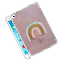 Kompatibilan sa iPad Pro futrolom za telefon, Boho-Rainbow - aestetic-Case silikonska zaštita za tinejdžersku