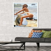 Sports Illustrated: Izdanje Kupaćih Kostima-Zidni Poster Brooks Nader, 22.375 34 Uokviren