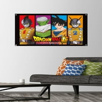 Dragon Ball Super: Super Hero - zidni poster panela sa pushpinsom, 22.375 34