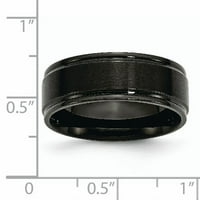 Crni IP-pločani čelični čelik od nehrđajućeg čelika Polirani ivica