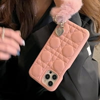 Toyella Plush small Fragrance style torbica za mobilni telefon narukvica Pink IPhone XR