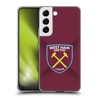 Dizajni za glavu Službeno licencirani West Ham United FC Crest Gradient Soft Gel Case kompatibilan sa