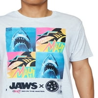 Maui i sinovi JAWS Muška i velika muška grafička majica, veličina S-3XL