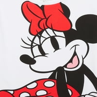 Disney djevojke Minnie Mouse grafička majica sa kratkim rukavima, veličina XS-XL