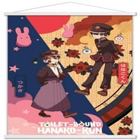 WC-vezani Hanako-Kun - zidni poster Hanako & Tsukasa sa magnetnim okvirom, 22.375 34