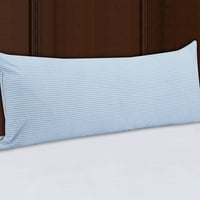 Oslonac ogroman jastuk za tijelo u plavo-bijeloj pruzi, 20 54