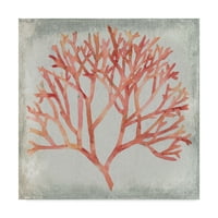 Zaštitni znak Likovna umjetnost' akvarel koral IV ' platnena Umjetnost Megan Meagher