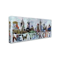 Zaštitni znak likovne umjetnosti' New York ' Canvas Art by Artpoptart